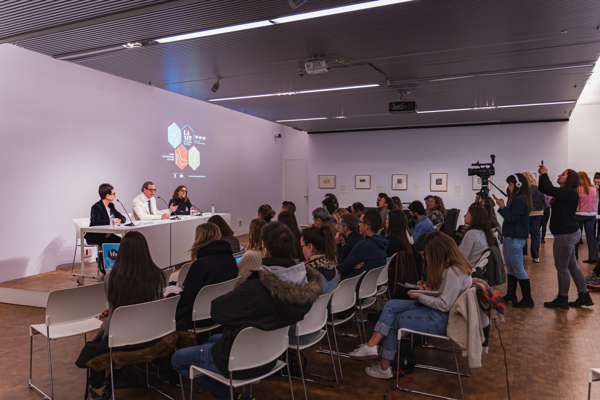 Presentación la Nit de Passeig de Gràcia